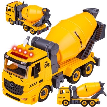 СТРОИТЕЛЬНАЯ ТЕХНИКА ЭКСКАВАТОР 3В1 БЕТОНОСМЕСИТЕЛЬ КРАН HDS