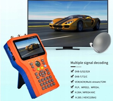 Miernik COMBO GTMedia FreeSAT V8 Finder PRO 2 DVB-S2X/T2/C LIVE TV CCTV