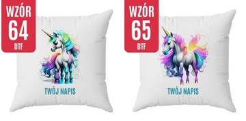 Piękna poduszka z Jednorożcami, unicorn - Dla dziecka personalizowana wybór