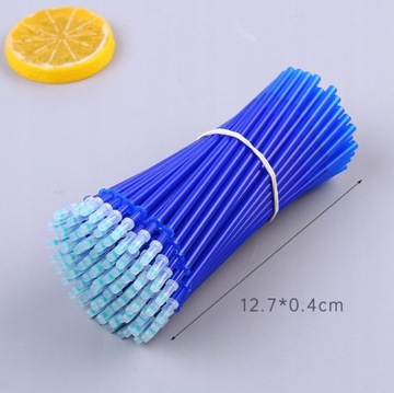 4x стираемая шариковая ручка с ластиком, 50 стержней