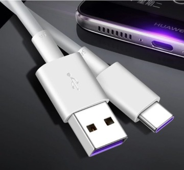ОРИГИНАЛЬНЫЙ кабель HUAWEI USB C для быстрой зарядки