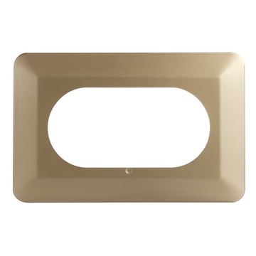 Osłona ściany pod włącznik podwójna OSX-220 Złota