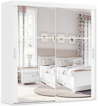 HALSA – Szafa przesuwna 130 cm x 225 cm NA WYMIAR