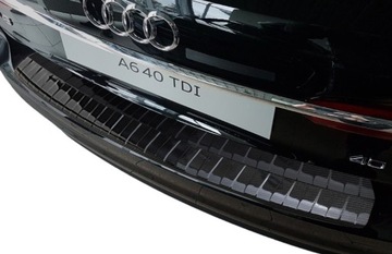 Nakładka na zderzak AUDI A6 C8 V CARBON AVANT