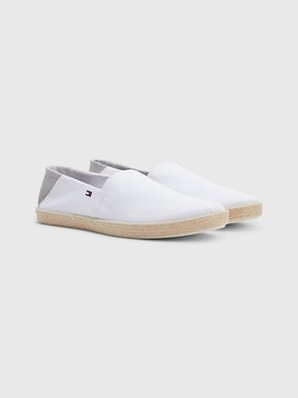 TOMMY HILFIGER ESPADRYLE WSUWANE Z LOGO 44 ŻLC