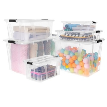 Контейнер Master Box с крышкой 80л.