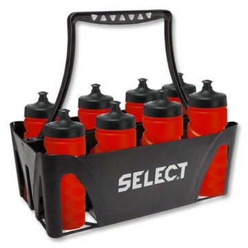ZESTAW SPORTOWY KOSZYK SELECT + 8 BIDONÓW 500 ml