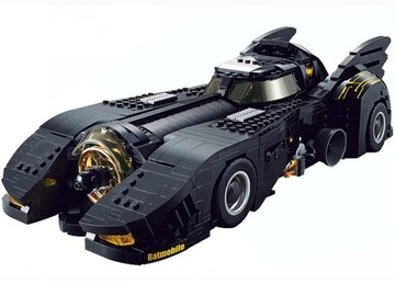 ZESTAW KLOCKÓW DUŻY BATMOBIL RETRO + INSTRUKCJA