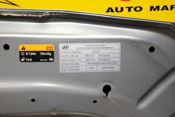 HYUNDAI GENESIS SEDAN 2015- KAPOTA PŘEDNÍ USA