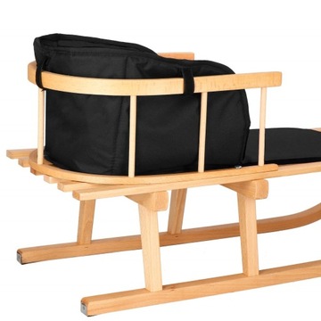 ДЕРЕВЯННЫЕ САНКИ от производителя со СПИНКОЙ + ПОДНОЖКИ для ПОЛЬСКИХ детей