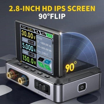 DPS150 портативный программируемый лабораторный источник питания 30V 5A 150W Fnirsi