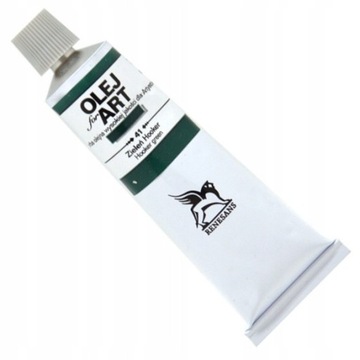 Farba olejna 60ml, zieleń hookera, Renesans, NR 41