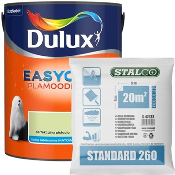 Dulux EasyCare Perfekcyjna pistacja 5L + GRATIS