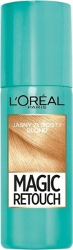 Loreal Magic Retouch spray do włosów na odrosty jasny złocisty blond