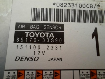 LEXUS ES VII 18- AIRBAG MODUL ŘÍZENÍ 89170-33S90