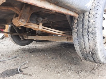 OŚ BELKA NA PRZYCZEPKĘ PODWÓJNE RESORY KOŁA CITROEN JUMPER FIAT DUCATO