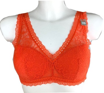 TEZENIS PORTOFINO BIUSTONOSZ USZTYWNIANY FISZBINA SOCZYSTY POMARAŃCZ 75B