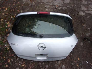 OPEL CORSA D KLAPA TYŁ Z SZYBĄ 3D