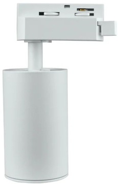 Zestaw oświetlenia szynowego biały X-LINE 4 reflektory GU10, 2x1 m szyny