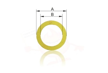 Uszczelka fibrowa śrubunka wodomierza licznika 5/4