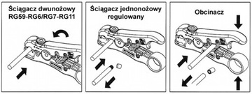 Многофункциональный инструмент для снятия изоляции HANLONG HT-352