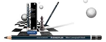 Карандаш художественный Staedtler Lumograph Black 4B
