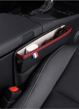 Универсальный карман для хранения в автомобильном сиденье. Многофункциональный карман из искусственной кожи.