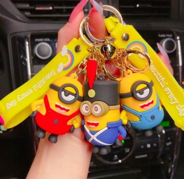 БРЕЛОК ДЛЯ БРЕЛОК «МИНЬОНЫ» КРАСИВЫЙ НА КАЖДЫЙ ДЕНЬ КУЛОН 20 СМ КУЛОН + БЕСПЛАТНЫЙ ЧЕХОЛ
