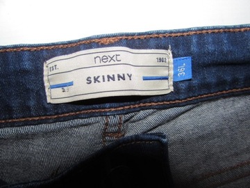 NEXT SPODNIE MĘSKIE JEANS SKINNY W36 L33