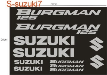 Suzuki ap 50 estilete burgman 125 400 наклеек
