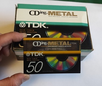 TDK CDing-metal Cding Metal 50 НОС фольга $50
