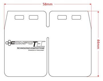 VFORCE 4R 58x44 мм 0,35 мм 1x мембранный клапан створка диафрагмы