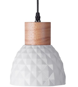 Lampa wisząca sufitowa drewno skandynawska KARI