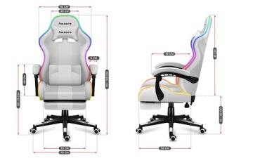 ИГРОВОЕ КРЕСЛО Поворотное ВЕДРО С ДИСТАНЦИОННЫМ СВЕТОДИОДОМ RGB