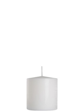 Świeca walec 80/90 biały