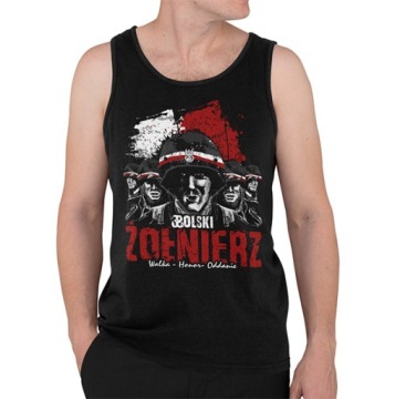 TANK TOP PATRIOTYCZNE POLSKI ŻOŁNIERZ