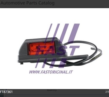 SVĚTLO KONTURA FIAT DUCATO 06>/ 14> BOK LE ČERVENÁ LED TRUCK