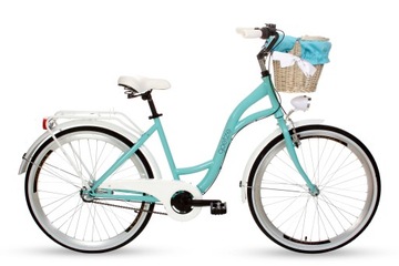 Женский городской велосипед Goetze Style 26 3b корзина
