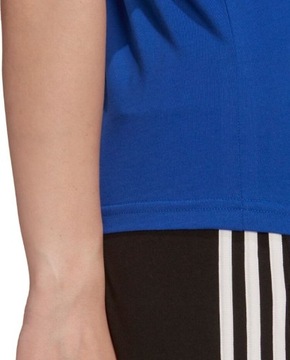 KOSZULKA DAMSKA ADIDAS LOUNGEWEAR ESS NIEBIESKA H07815 r XS