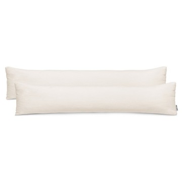Poszewki beżowe dwupak 100% bawełna 2 szt. 20x120