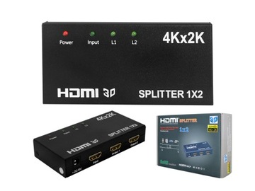 Spacetronik HDSP2-M мини-разветвитель HDMI 1/2