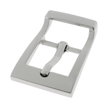 SPRZĄCZKA do paska 25 mm srebrna klamra METALOWA