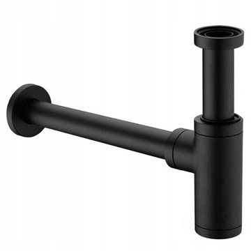 Сифон для умывальника с пробкой для бутылки «клик-клак»