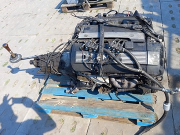 SILNIK 2.0 M52 SWAP E46 KOMPLETNY + SKRZYNIA PEWNIAK Z CAŁEGO AUTA OPIS