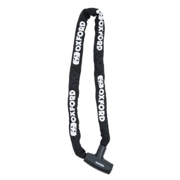Łańcuch OXFORD CHAIN 8 z zapięciem CZARNY LK104 1200 mm