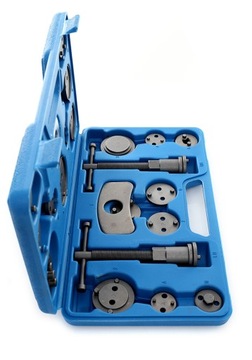 КОМПЛЕКТ ДЛЯ СНЯТИЯ ТОРМОЗНОГО ПОРШНЯ, 22 ЭЛЕМЕНТА.