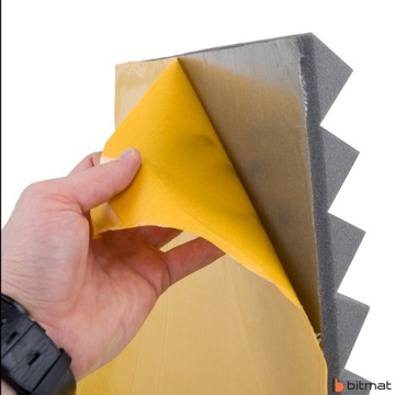 Звукоизоляционная пена, отделка стен, подавление эха, реверберация, акустический клей.