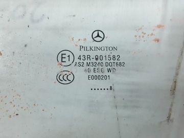 MERCEDES C TŘÍDA W204 08R SKLO (OKNO) DVEŘE LEVÝ PŘEDNÍ