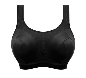 1P Freya Active DYNAMIC AC4014JET Non Wired Sports Bra 34F 75G