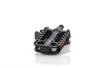 Велосипедные педали для mtb велосипеда черные с отражателями MTB треккинг NEXELO